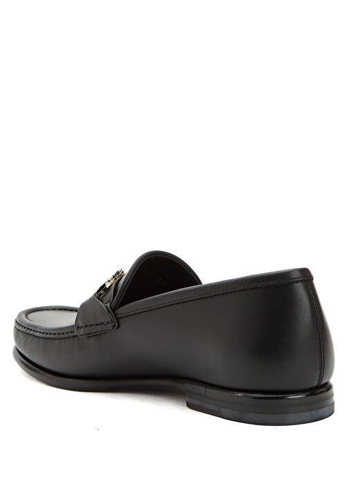 Siyah Erkek Deri Loafer - Görsel 4