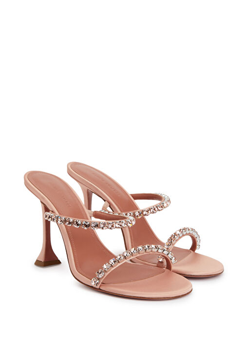 Gigi Pudra Kadın İpek Terlik - Görsel 3