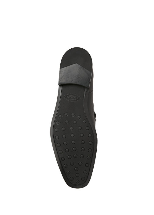 Siyah Erkek Deri Loafer - Görsel 6