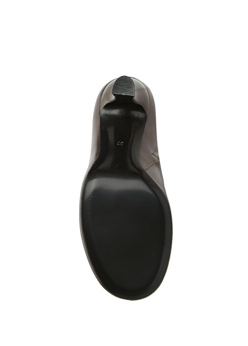 Antrasit Kadın Deri Çizme - Görsel 6