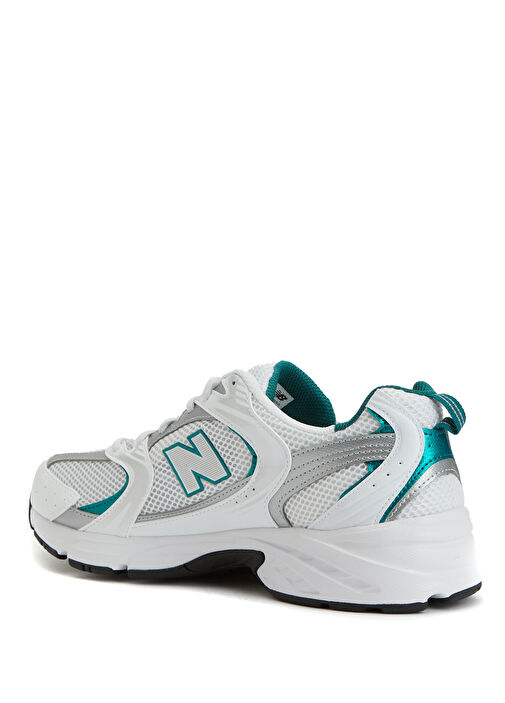 530 Beyaz Yeşil Erkek Sneaker - Görsel 4