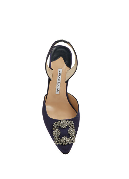 Lacivert Taşlı Gece Ayakkabısı - Görsel 5