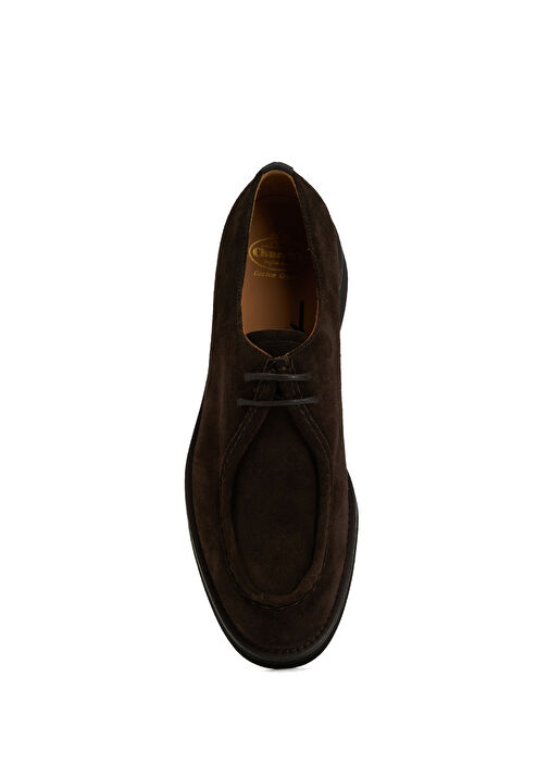 Kahverengi Kadın Deri Loafer - Görsel 5