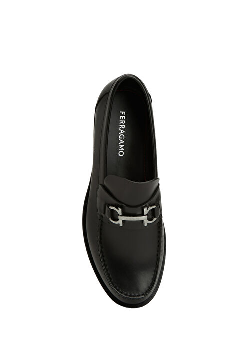 Fort Siyah Erkek Deri Loafer - Görsel 5