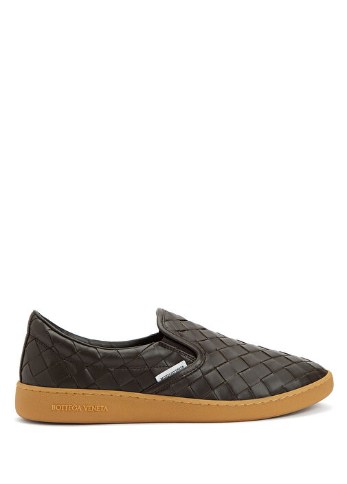 Sawyer Koyu Kahverengi Erkek Deri Sneaker - Görsel 2