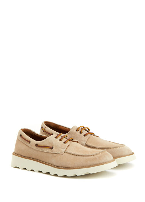 Bej Erkek Deri Ayakkabı - Görsel 3