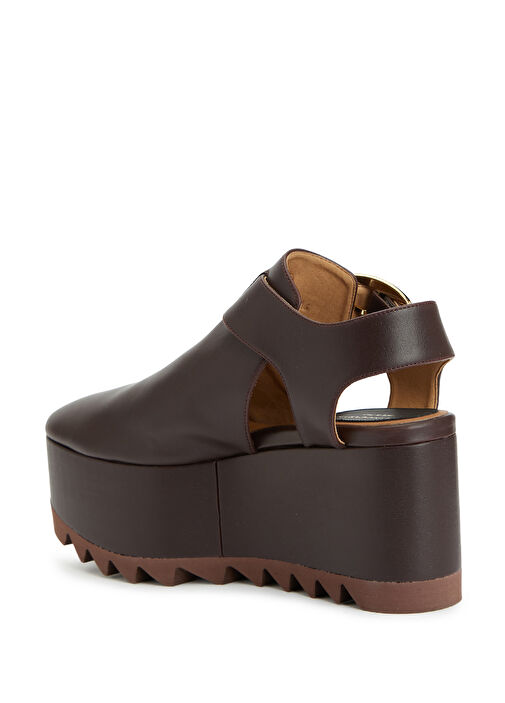 Elyse Koyu Kahverengi Kadın Sandalet - Görsel 4