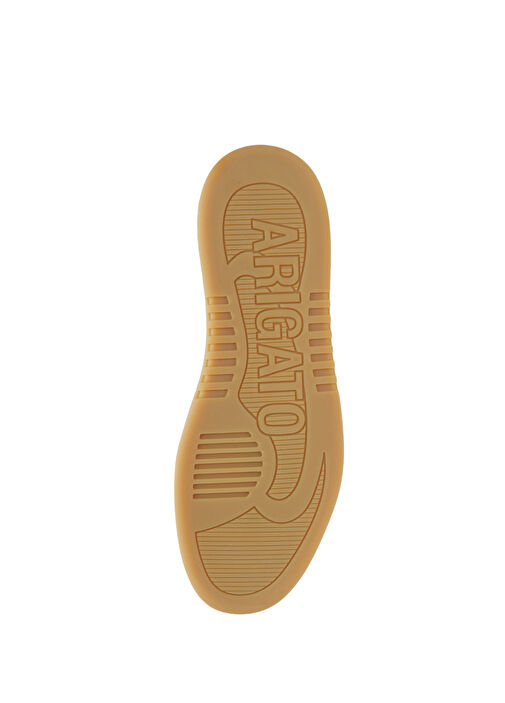 Kırık Beyaz Erkek Deri Sneaker - Görsel 6