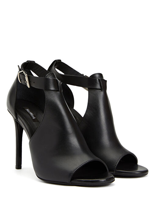 Network Network Siyah Kadın Deri Sandalet Beymen'de! Siyah - 3. görsel