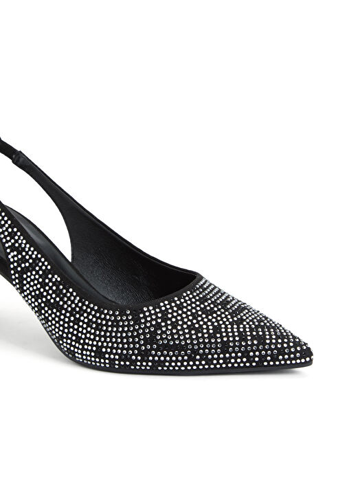 Silver Kadın Taşlı Sandalet - Görsel 7