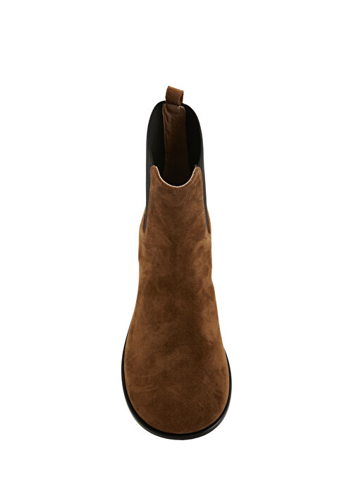 Rina Kahverengi Kadın Deri Bot - Görsel 5