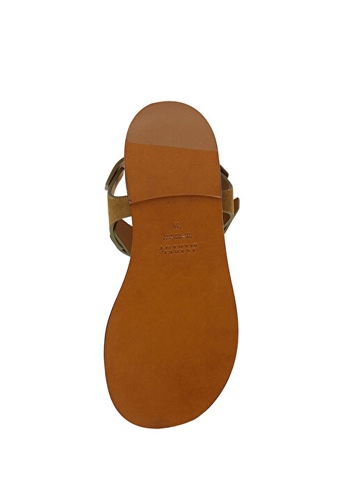 Akel Camel Kadın Deri Sandalet - Görsel 6