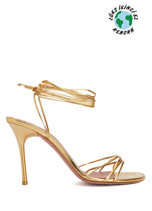 Amina Muaddi Topuklu Sandalet - Görsel 2