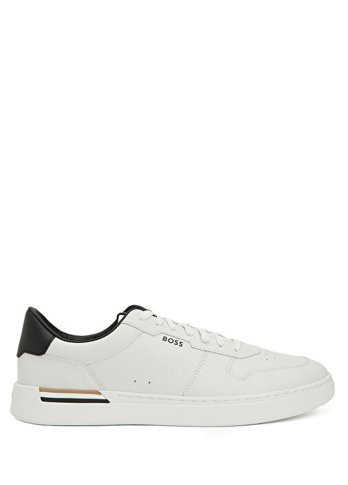 Beyaz Erkek Deri Sneaker - Görsel 2