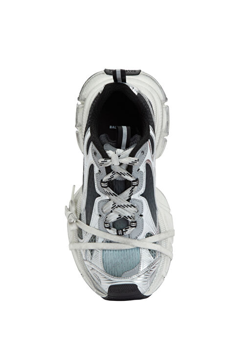 3XL Siyah Gri Kadın Sneaker - Görsel 5