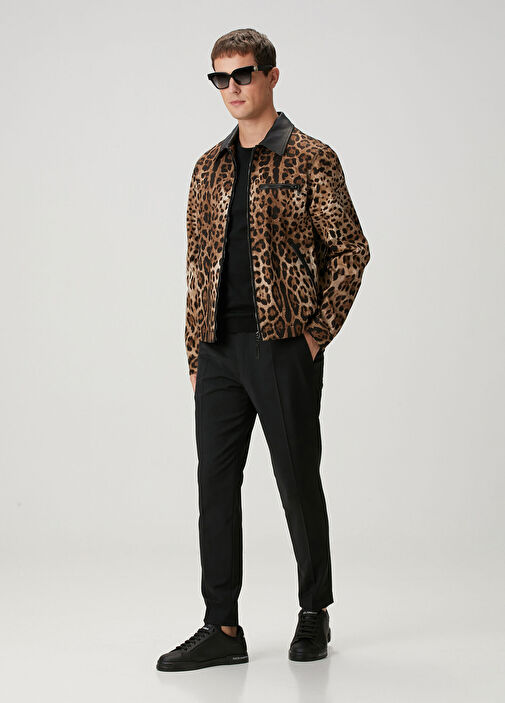 Dolce&Gabbana - Leopar Desenli Ceket - Leopar