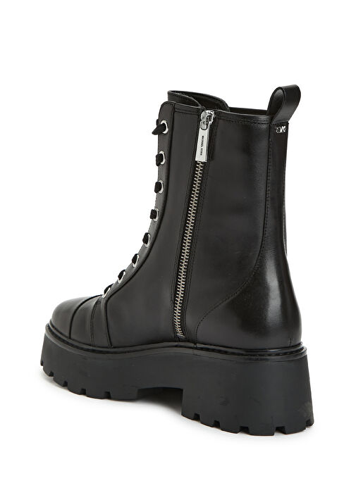 Siyah Kadın Deri Bot - Görsel 4