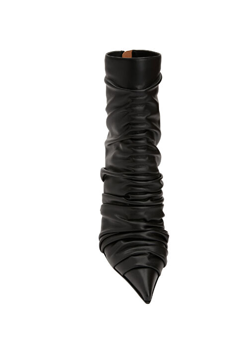 Birdee Ruched Siyah Kadın Bot - Görsel 5
