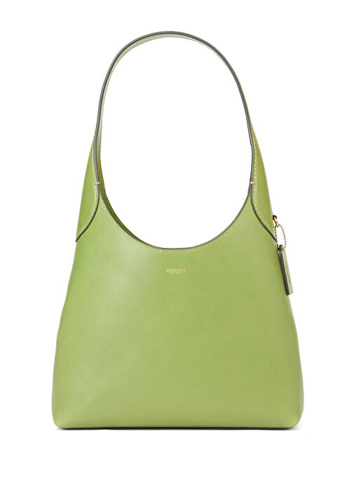 Coach - Brooklyn 28 Yeşil Kadın Deri Omuz Çantası - Koyu Yeşil