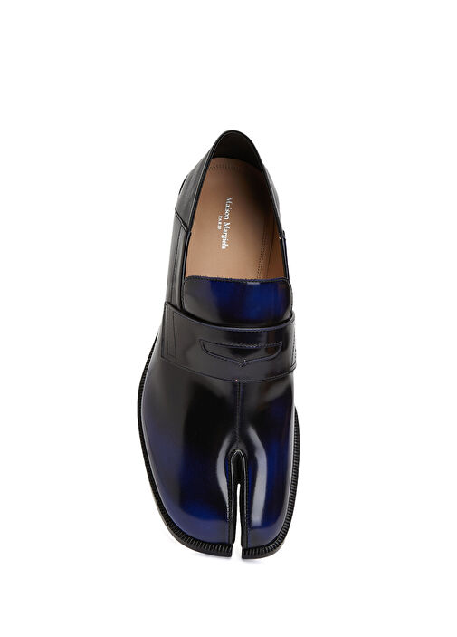 Maison Margiela Lacivert Maison Margiela Tabi Erkek Deri Loafer