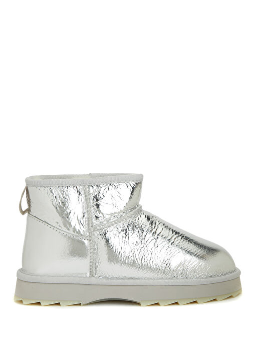 Sharky Micro Town Silver Kadın Deri Bot - Görsel 2