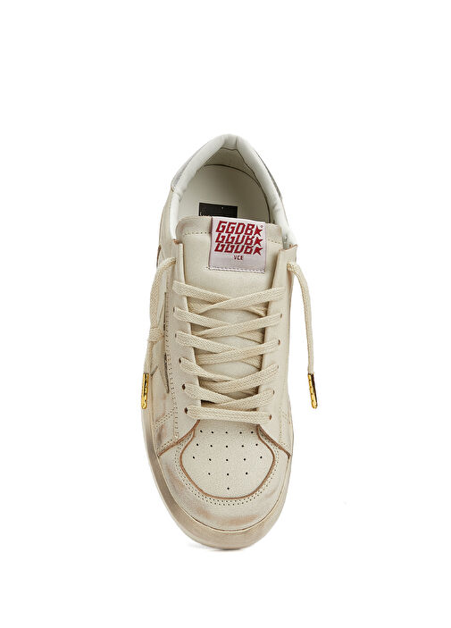 Stardan Bej Kadın Deri Sneaker - Görsel 5