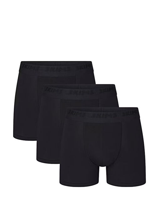 3" Siyah 3lü Trunk Boxer Set