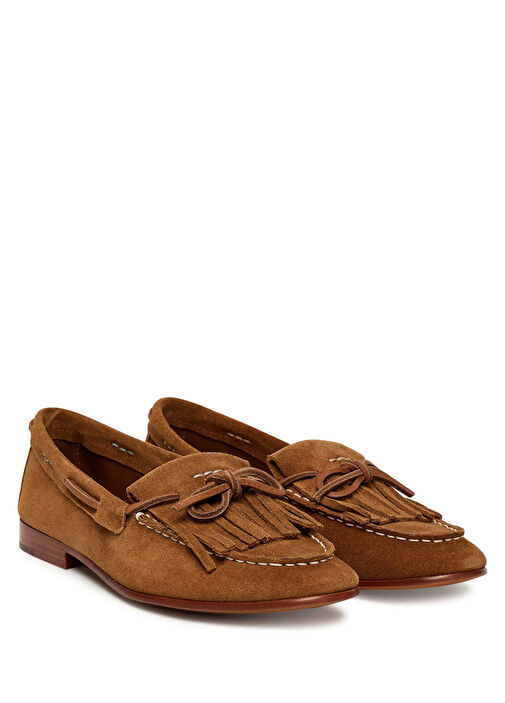 The Soft Camel Kadın Süet Loafer - Görsel 3