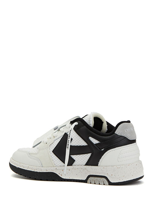 Beyaz Kadın Deri Sneaker - Görsel 4