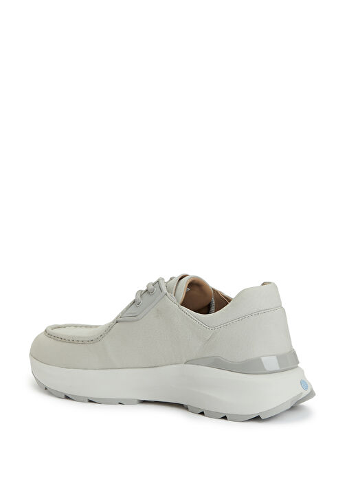 Fernabee MegaGrip Açık Gri Erkek Deri Sneaker - Görsel 4