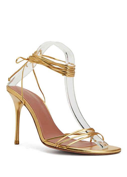 Amina Muaddi Topuklu Sandalet - Görsel 3