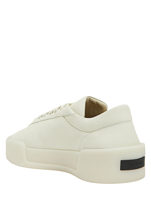 Aerobic Low Ekru Kadın Deri Sneaker - Görsel 4