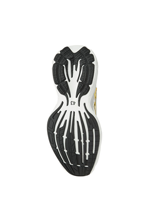 Monday Beyaz Sarı Deri Sneaker - Görsel 6