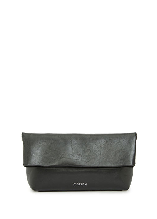 Essentials Siyah Kadın Deri El Portföyü