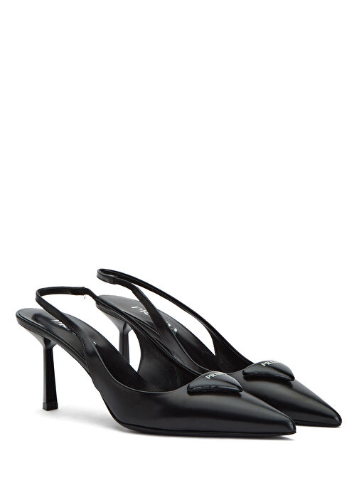 Beymen Reborn Beymen Reborn Siyah Prada Topuklu Ayakkabı Beymen'de! Siyah - 3. görsel