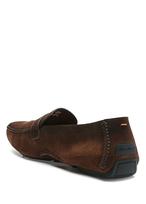 Kahverengi Erkek Süet Driver - Görsel 4