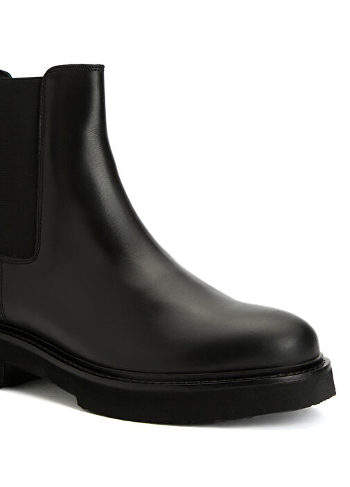 Siyah Kadın Deri Bot - Görsel 7