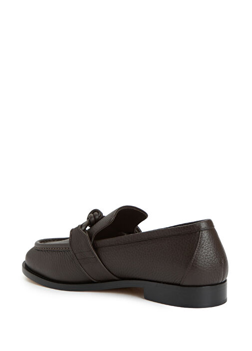 Astaire Kahverengi Erkek Deri Loafer - Görsel 4