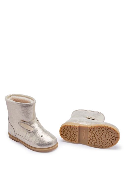 Xelly Silver Unisex Çocuk Deri Bot - Görsel 6