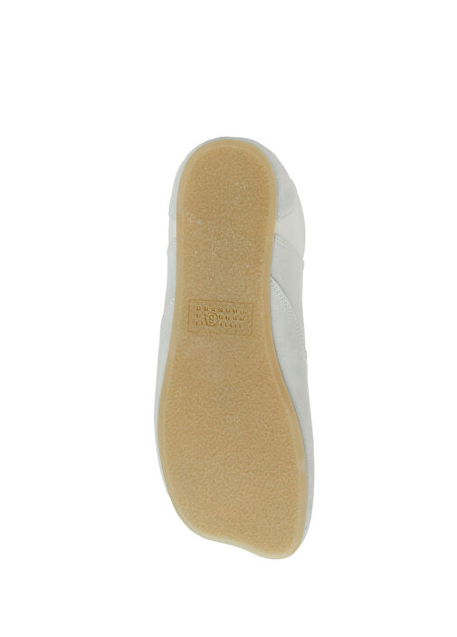 Beyaz Kadın Deri Sneaker - Görsel 6