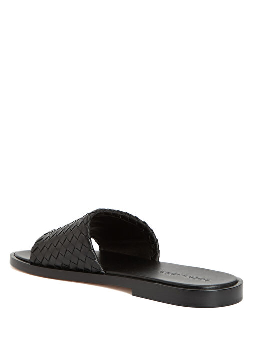 Siyah Erkek Deri Terlik - Görsel 4