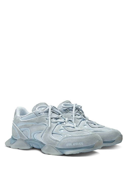 Eris Açık Mavi Kadın Süet Sneaker - Görsel 3