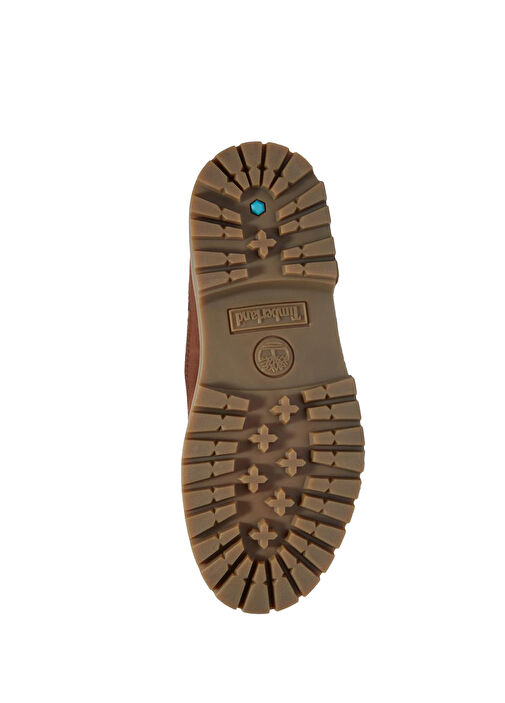 Stone Street Platform Kahverengi Kadın Deri Bot - Görsel 6