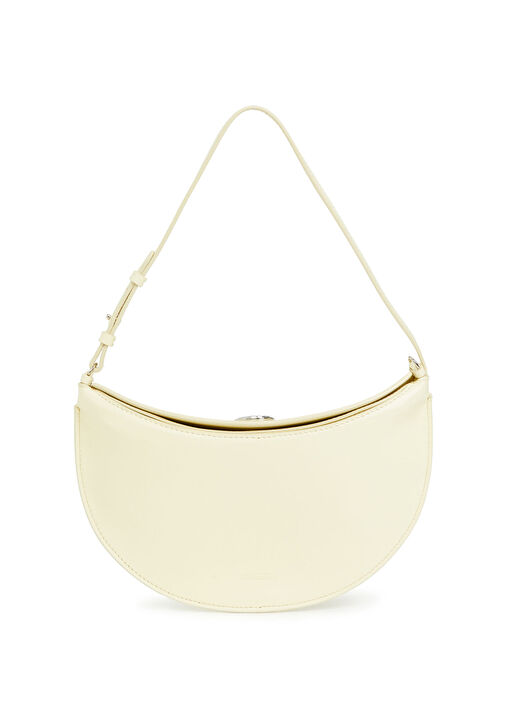 Şe Petit Ovalo Açık Sarı Kadın Deri Çanta