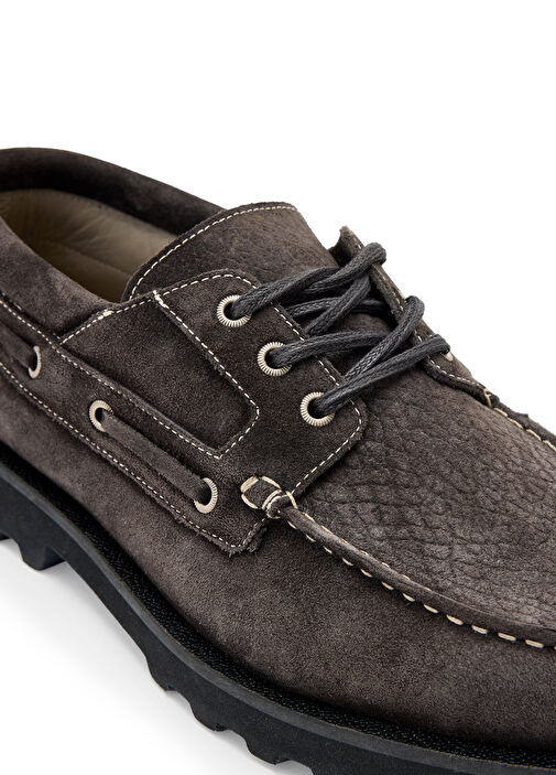 Desenli Erkek Deri Ayakkabı - Görsel 6