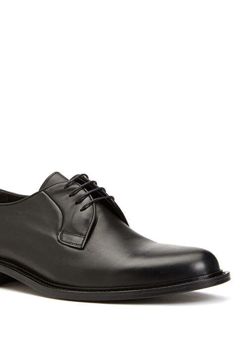 Siyah Erkek Deri Ayakkabı - Görsel 13