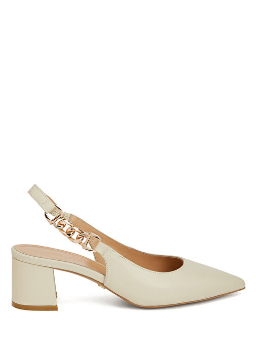 Kırık Beyaz Deri Gova - Görsel 2