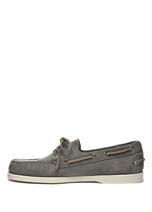 Docksides Portland Crazy Gri Erkek Süet Sneaker - Görsel 3