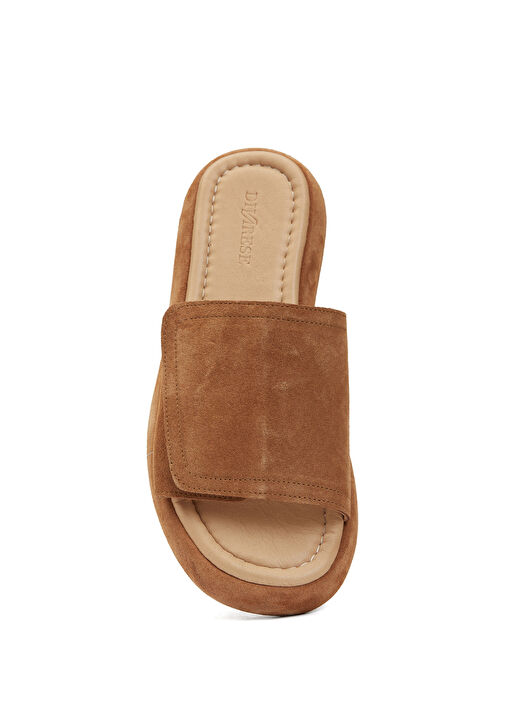 Divarese Divarese Taba Kadın Deri Terlik Sandalet & Terlik | Beymen Taba - 5. görsel