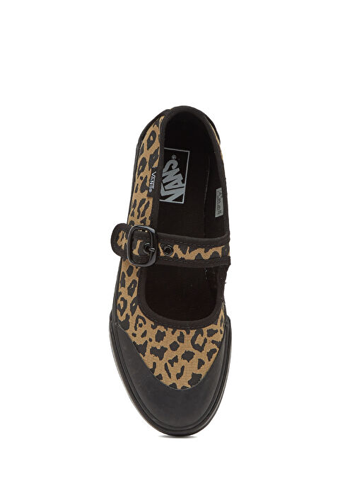 Siyah Leopar Desenli Unisex Çocuk Sneaker - Görsel 5